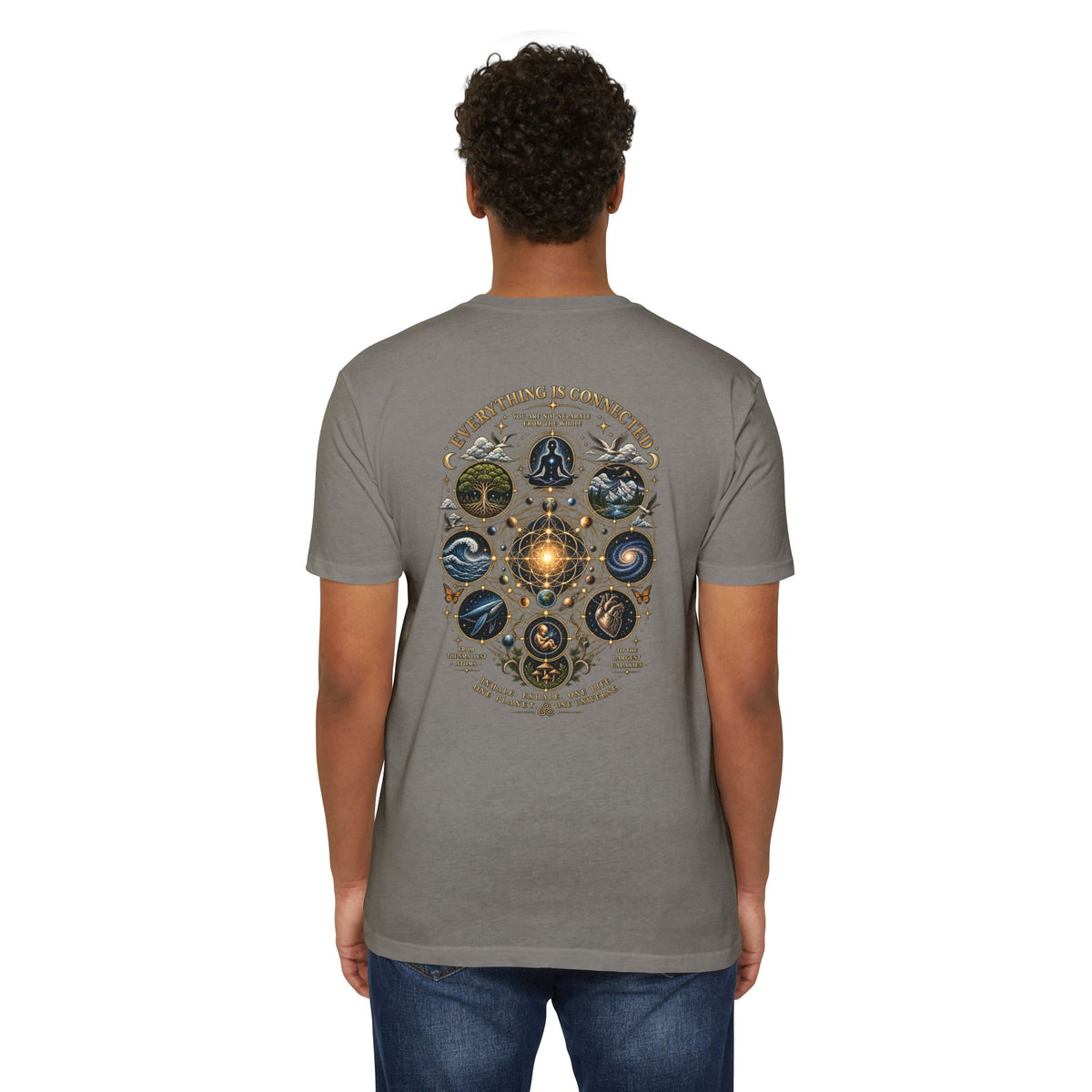 Everything Is Connected Cosmic Nature T-Shirt