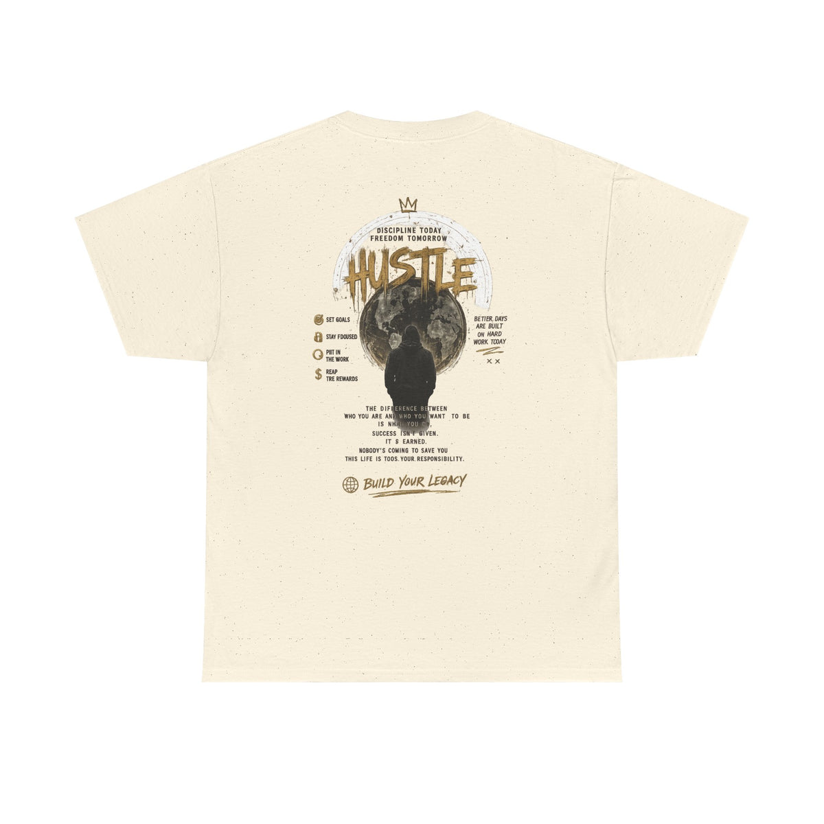 Think Like a Millionaire Hustle Mindset Tee