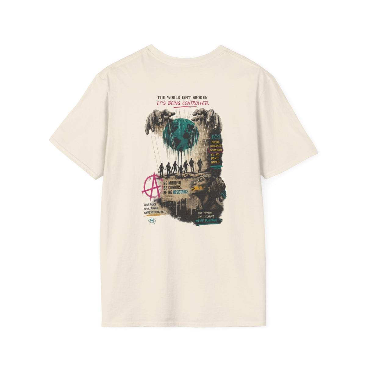 Stay Aware Activist Graphic T-Shirt