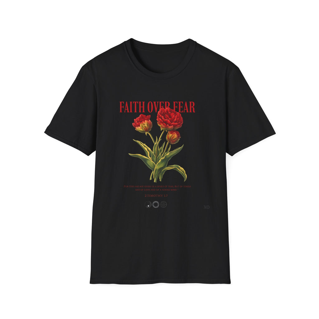 Floral Faith Over Fear T-Shirt