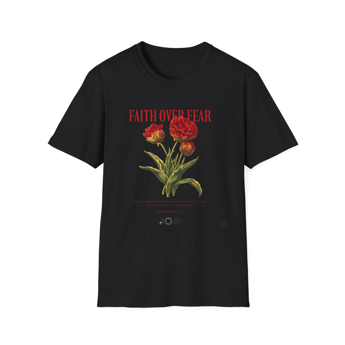Floral Faith Over Fear T-Shirt