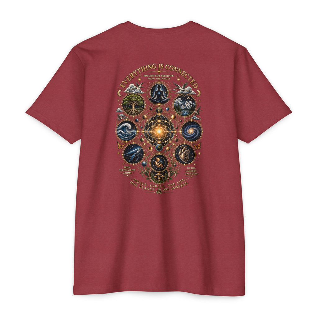 Everything Is Connected Cosmic Nature T-Shirt