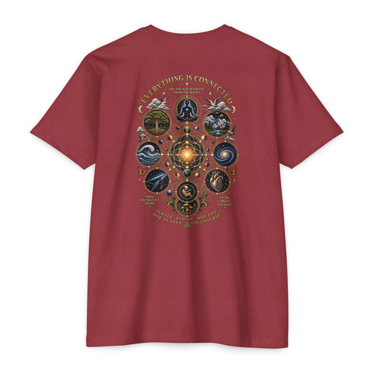 Everything Is Connected Cosmic Nature T-Shirt