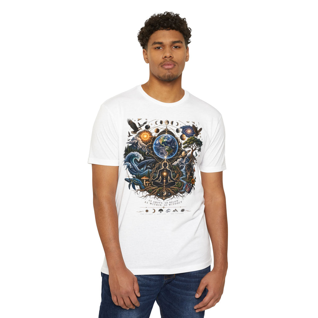 Everything Is Connected Cosmic Nature T-Shirt