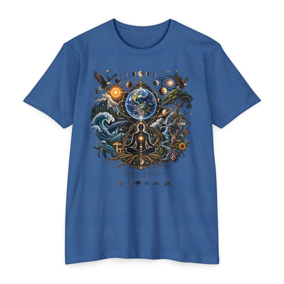 Everything Is Connected Cosmic Nature T-Shirt