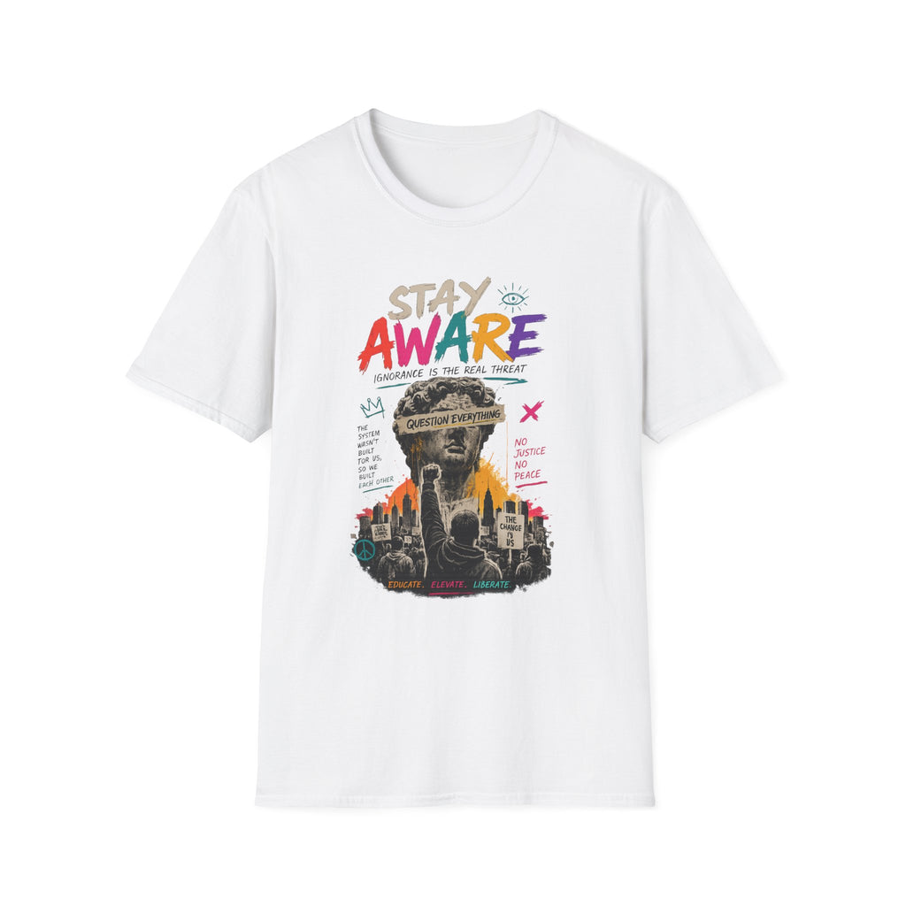 Stay Aware Softstyle T-Shirt
