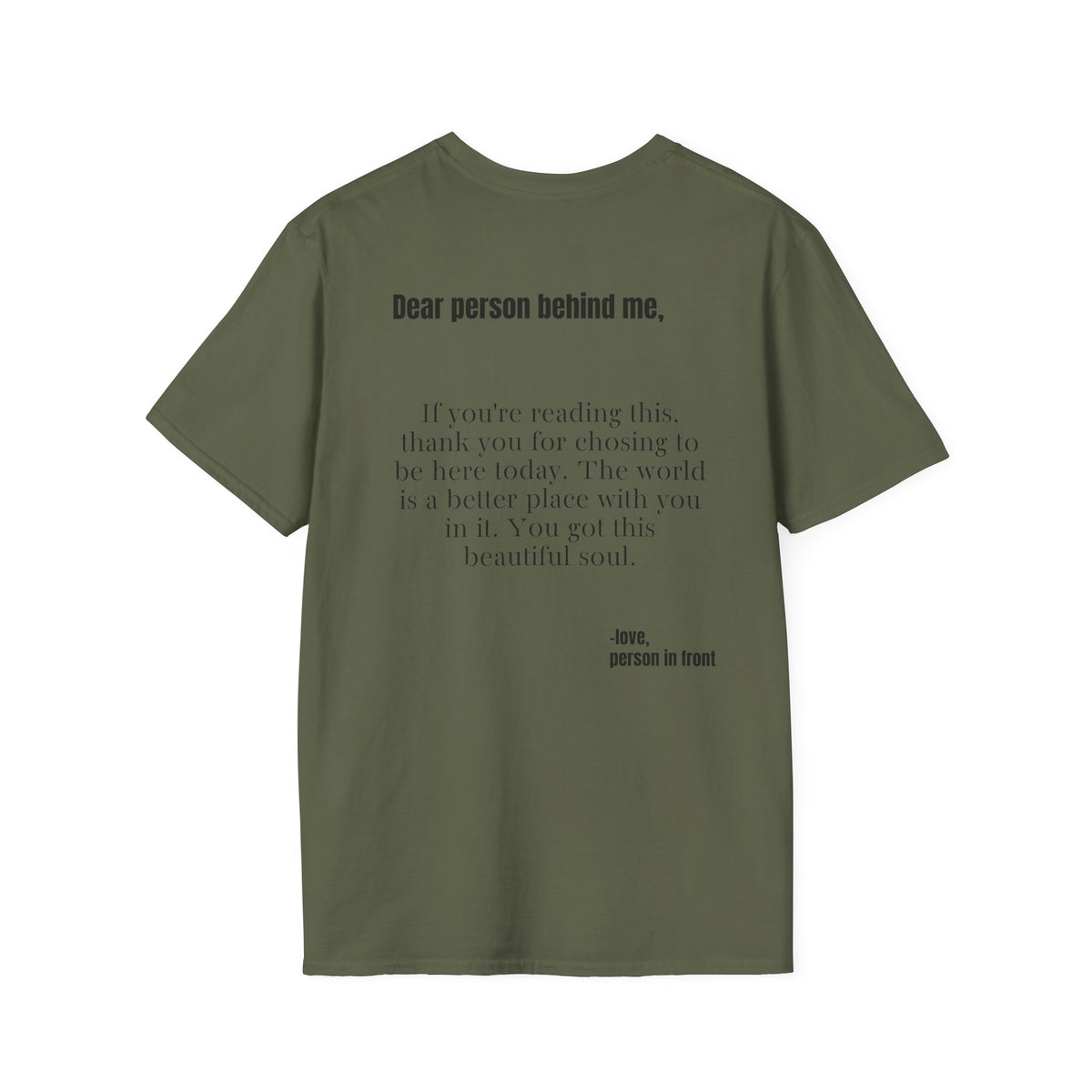 You Are Enough Inspirational Message T-Shirt
