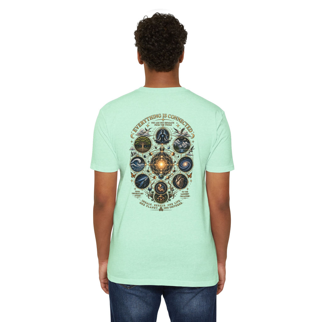 Everything Is Connected Cosmic Nature T-Shirt