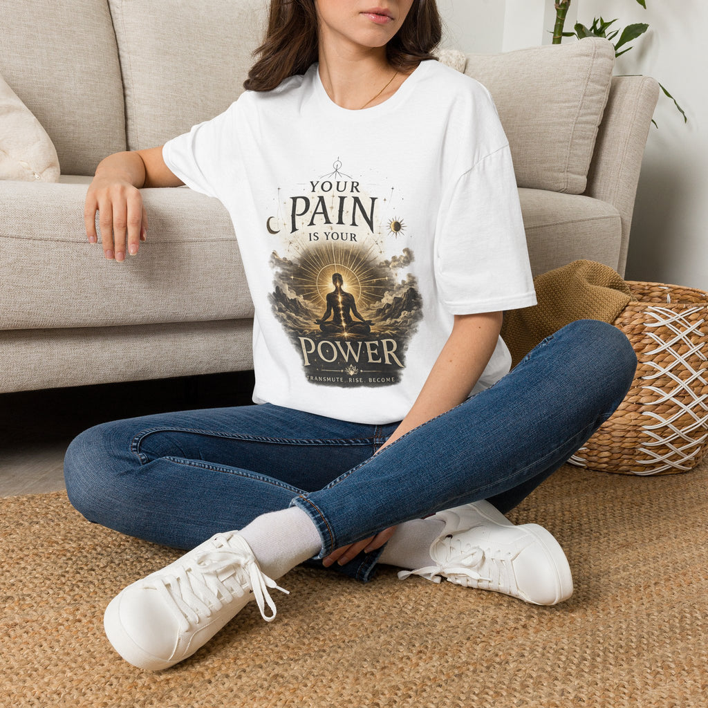 Turn Your Pain into Power Inspirational T-Shirt