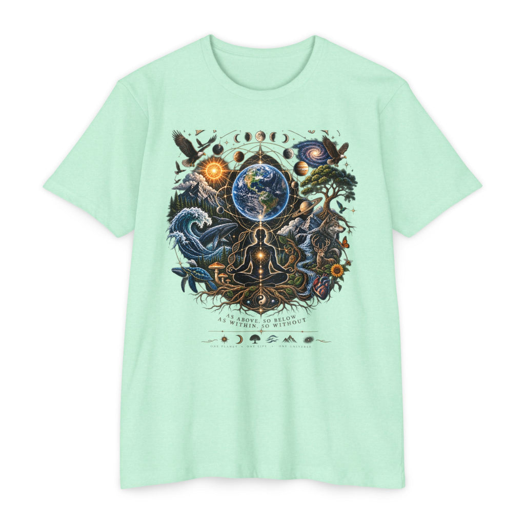 Everything Is Connected Cosmic Nature T-Shirt
