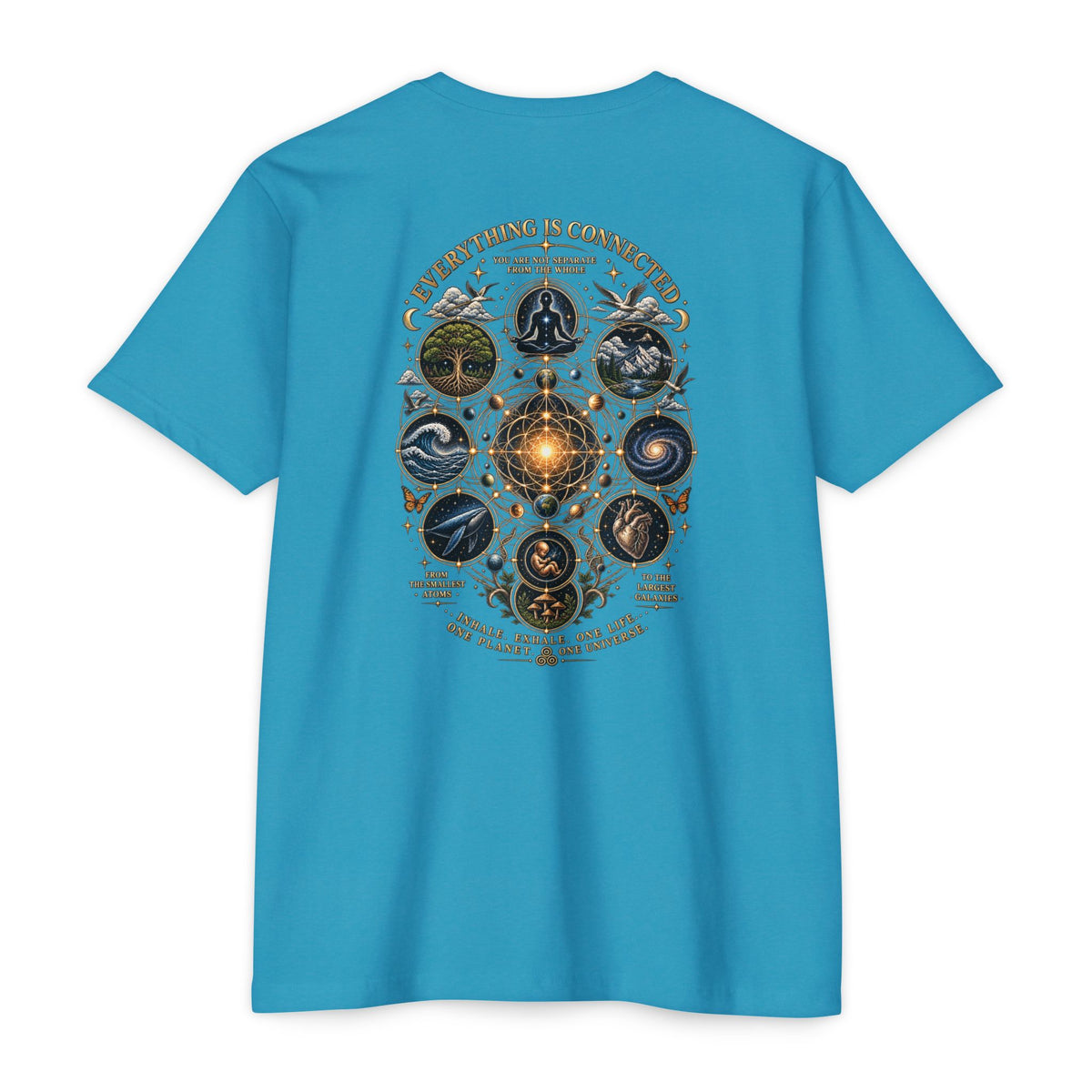 Everything Is Connected Cosmic Nature T-Shirt