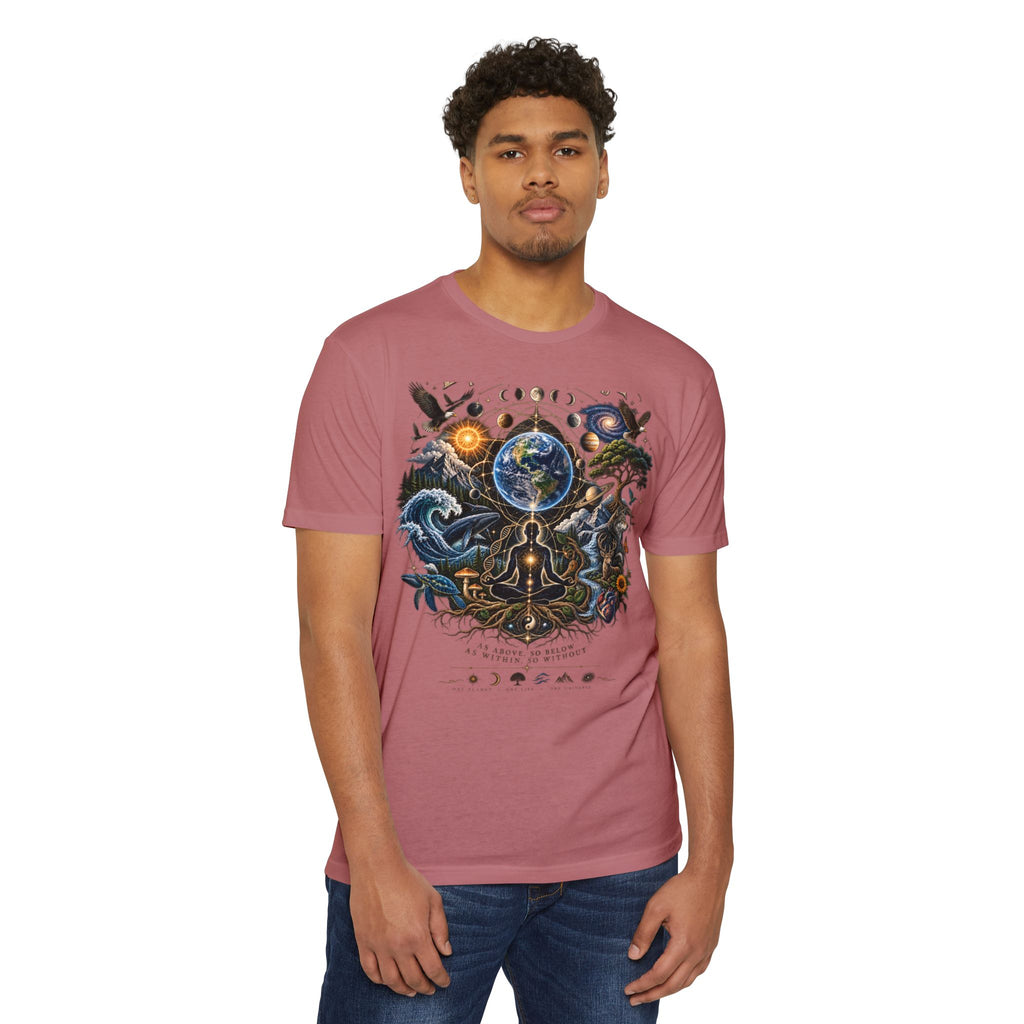 Everything Is Connected Cosmic Nature T-Shirt