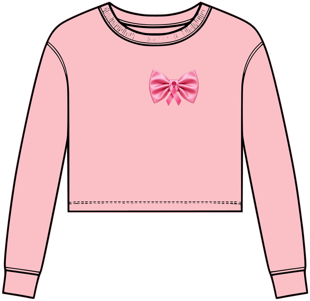 Holiday Hello Kitty Tri Midi Long Sleeve Tee