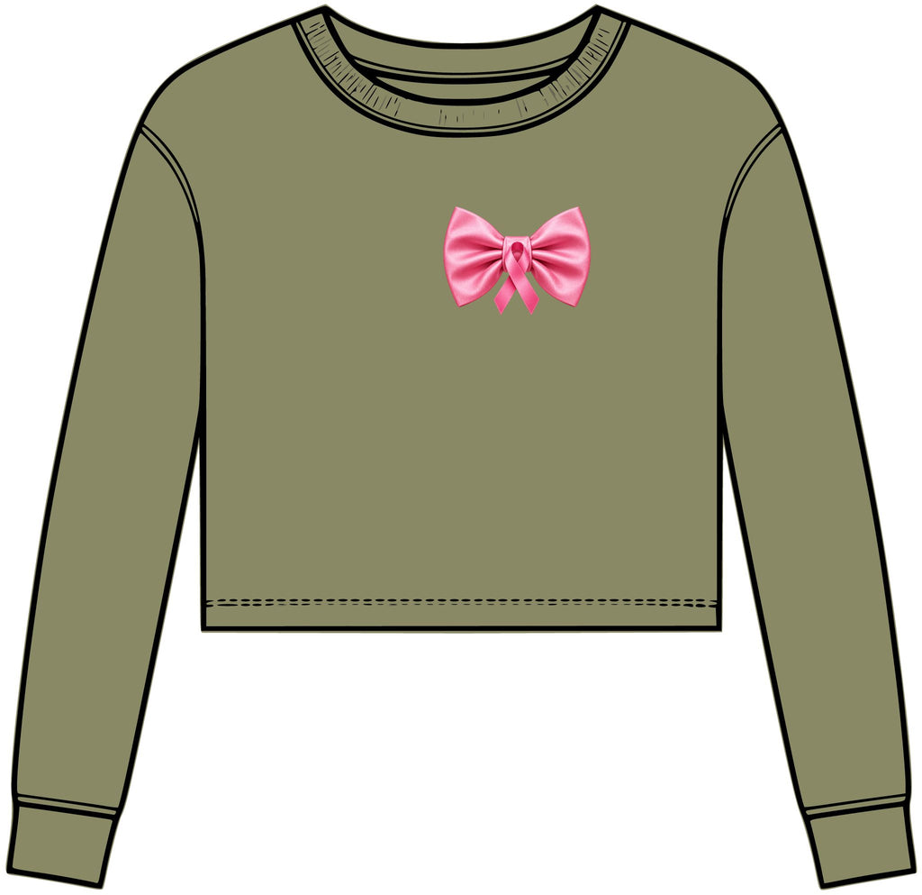 Holiday Hello Kitty Tri Midi Long Sleeve Tee