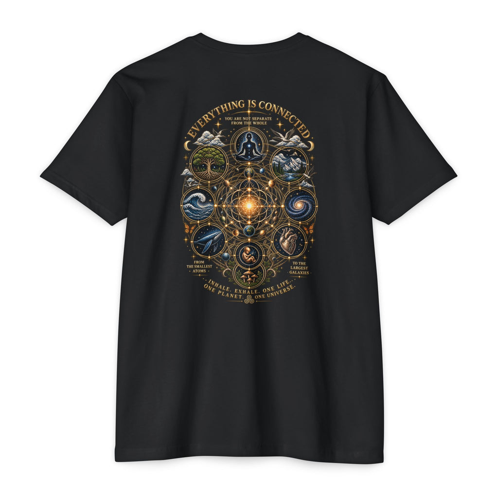 Everything Is Connected Cosmic Nature T-Shirt