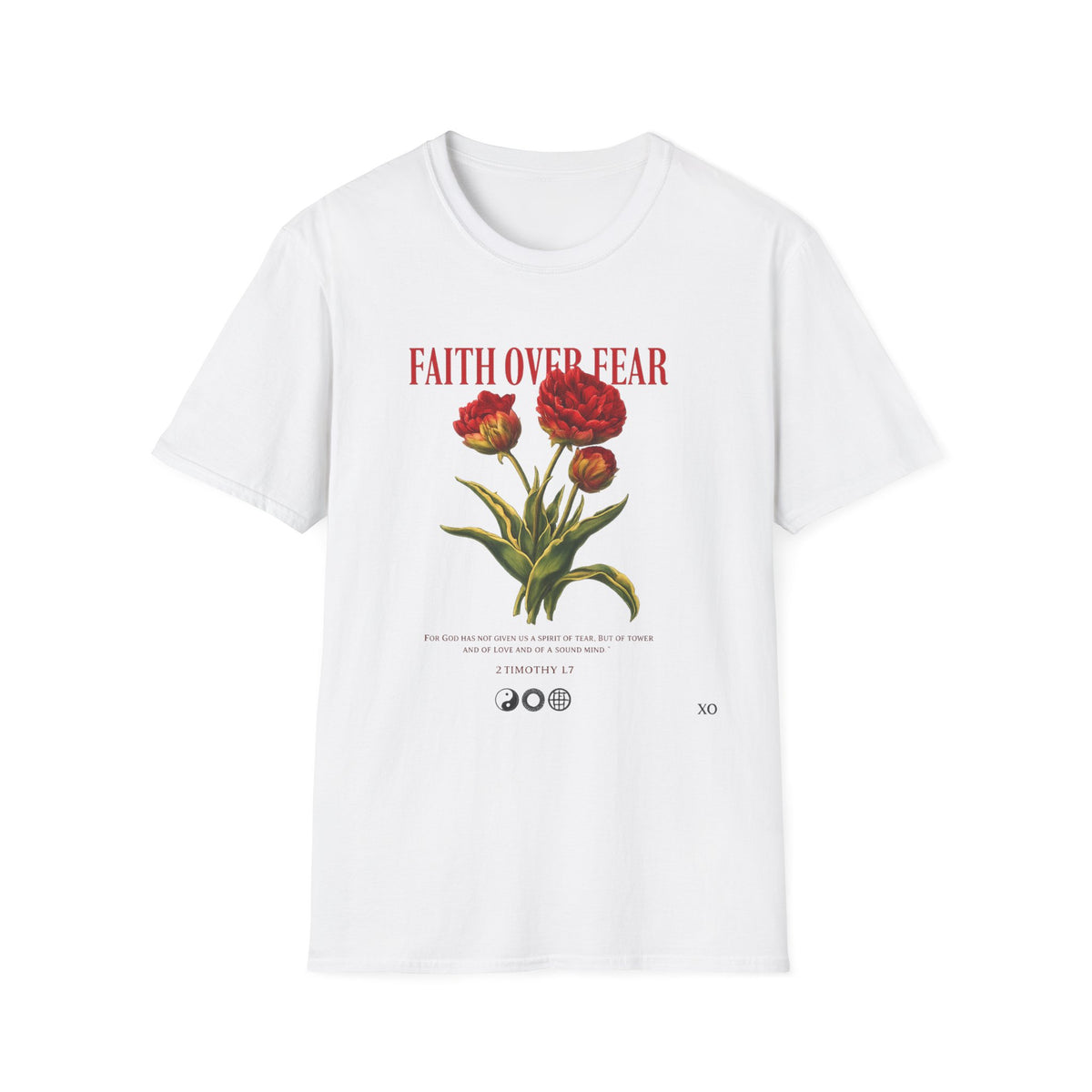 Floral Faith Over Fear T-Shirt