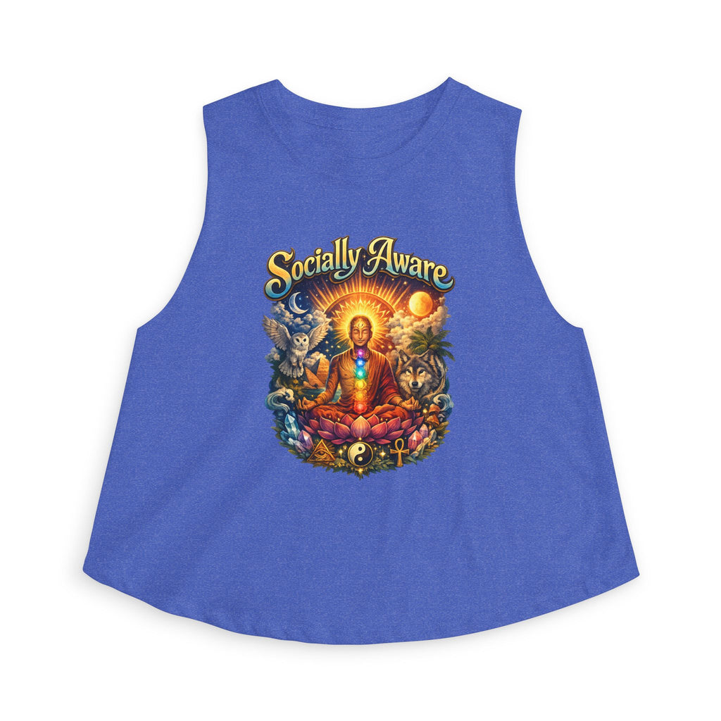 Socially Aware Meditation Women's Crop Top