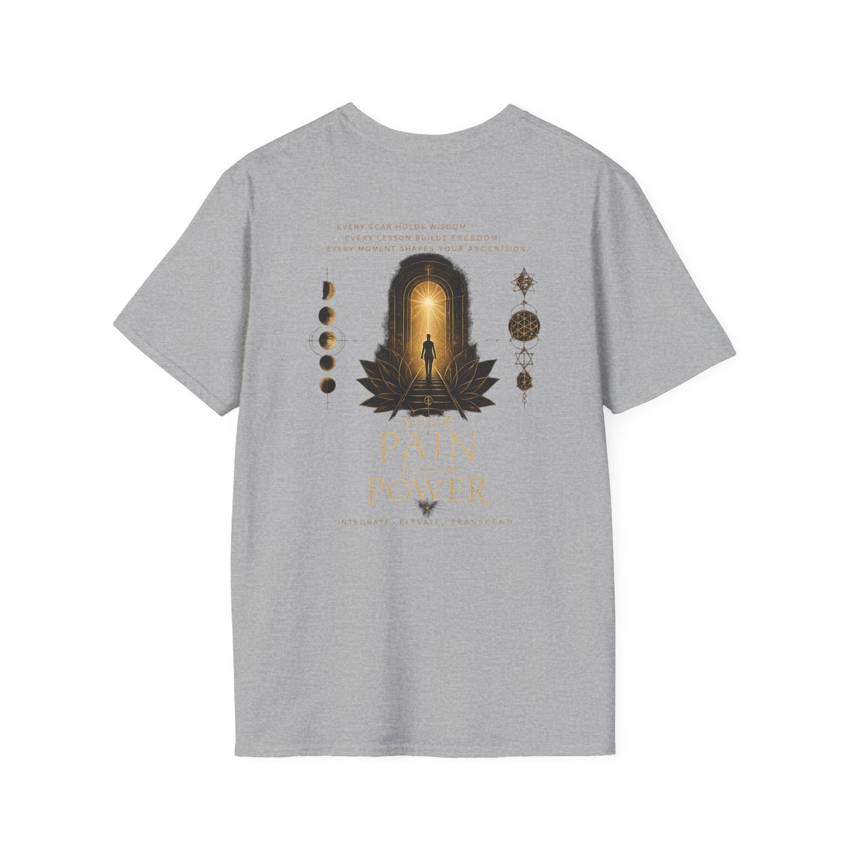 Turn Your Pain into Power Inspirational T-Shirt