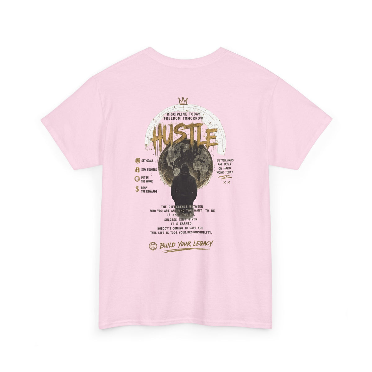 Think Like a Millionaire Hustle Mindset Tee