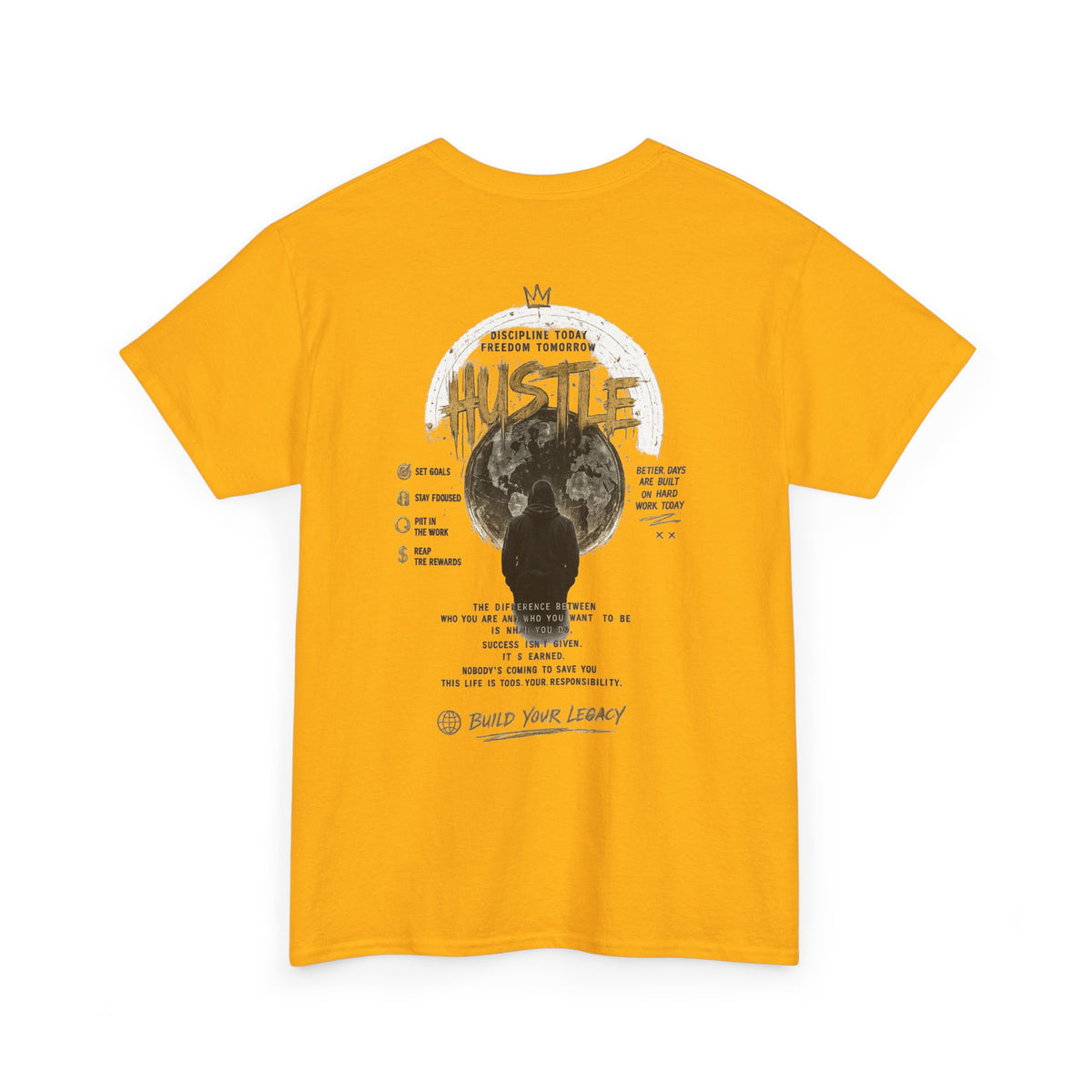 Think Like a Millionaire Hustle Mindset Tee