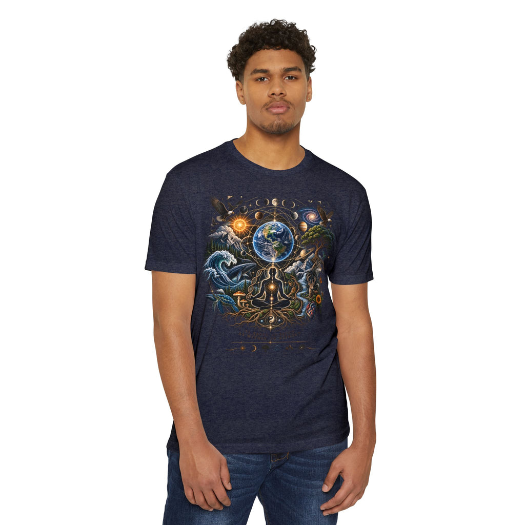Everything Is Connected Cosmic Nature T-Shirt