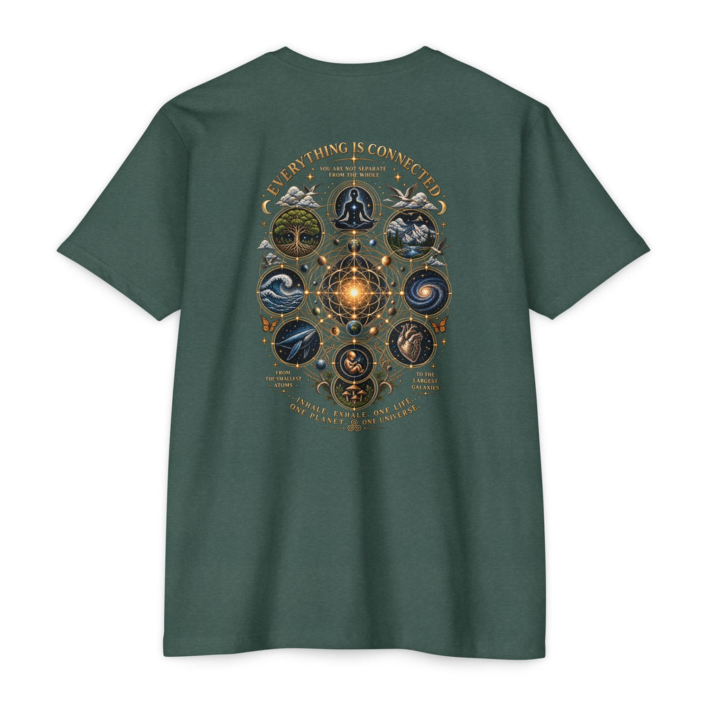 Everything Is Connected Cosmic Nature T-Shirt