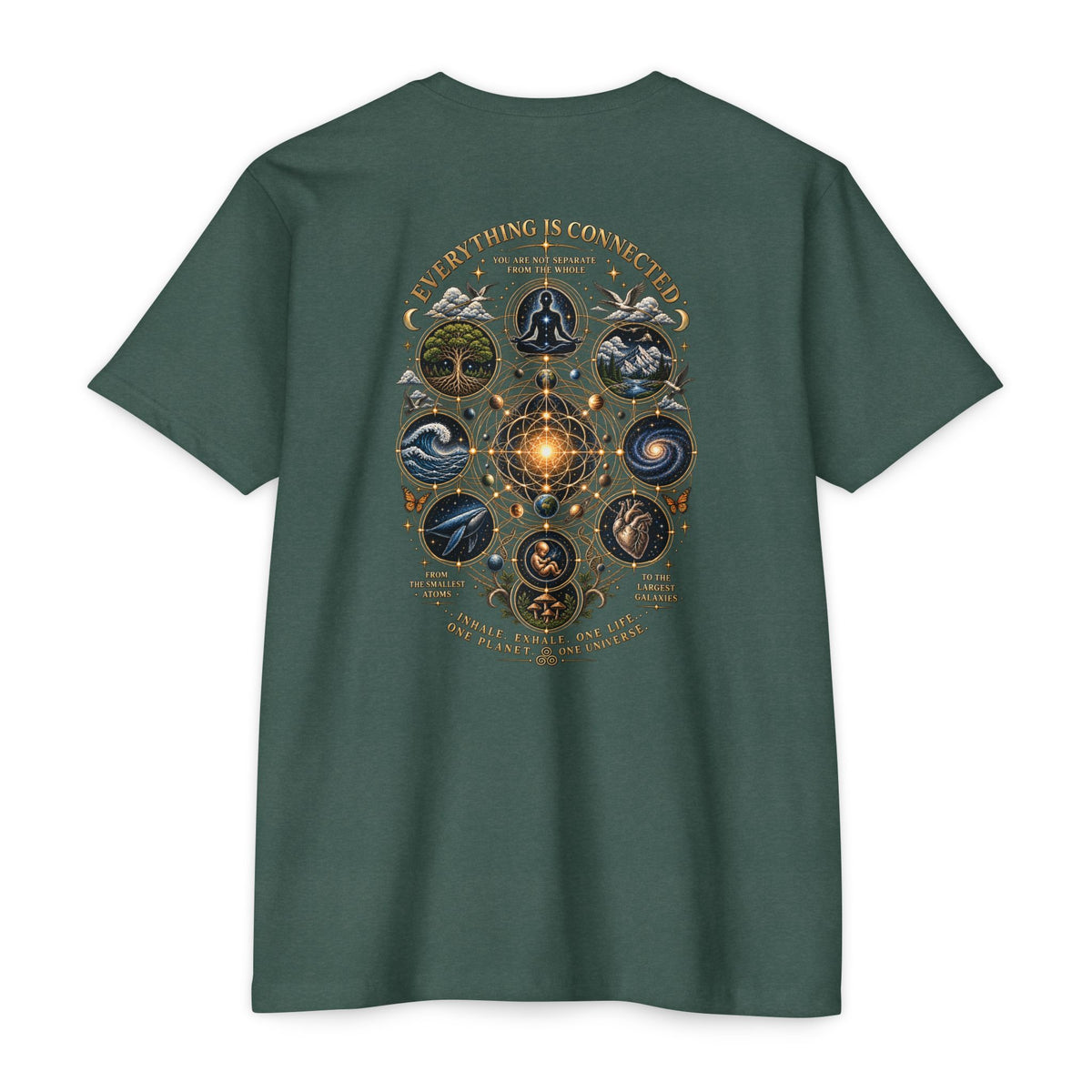 Everything Is Connected Cosmic Nature T-Shirt