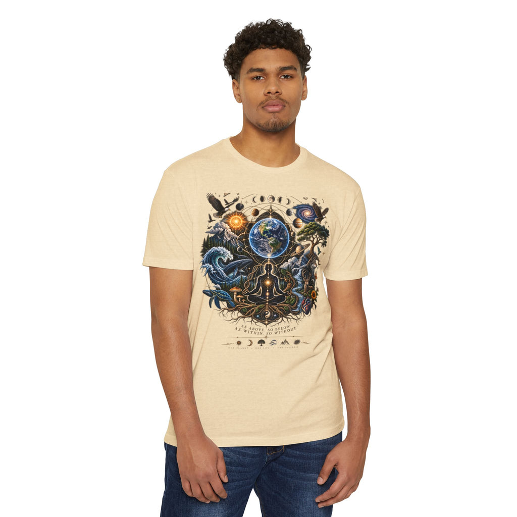 Everything Is Connected Cosmic Nature T-Shirt