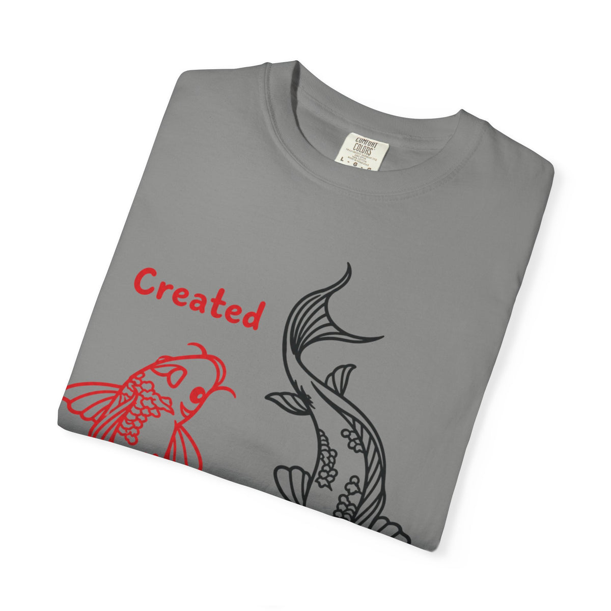 Created 2 Create Koi Fish Zen T-Shirt