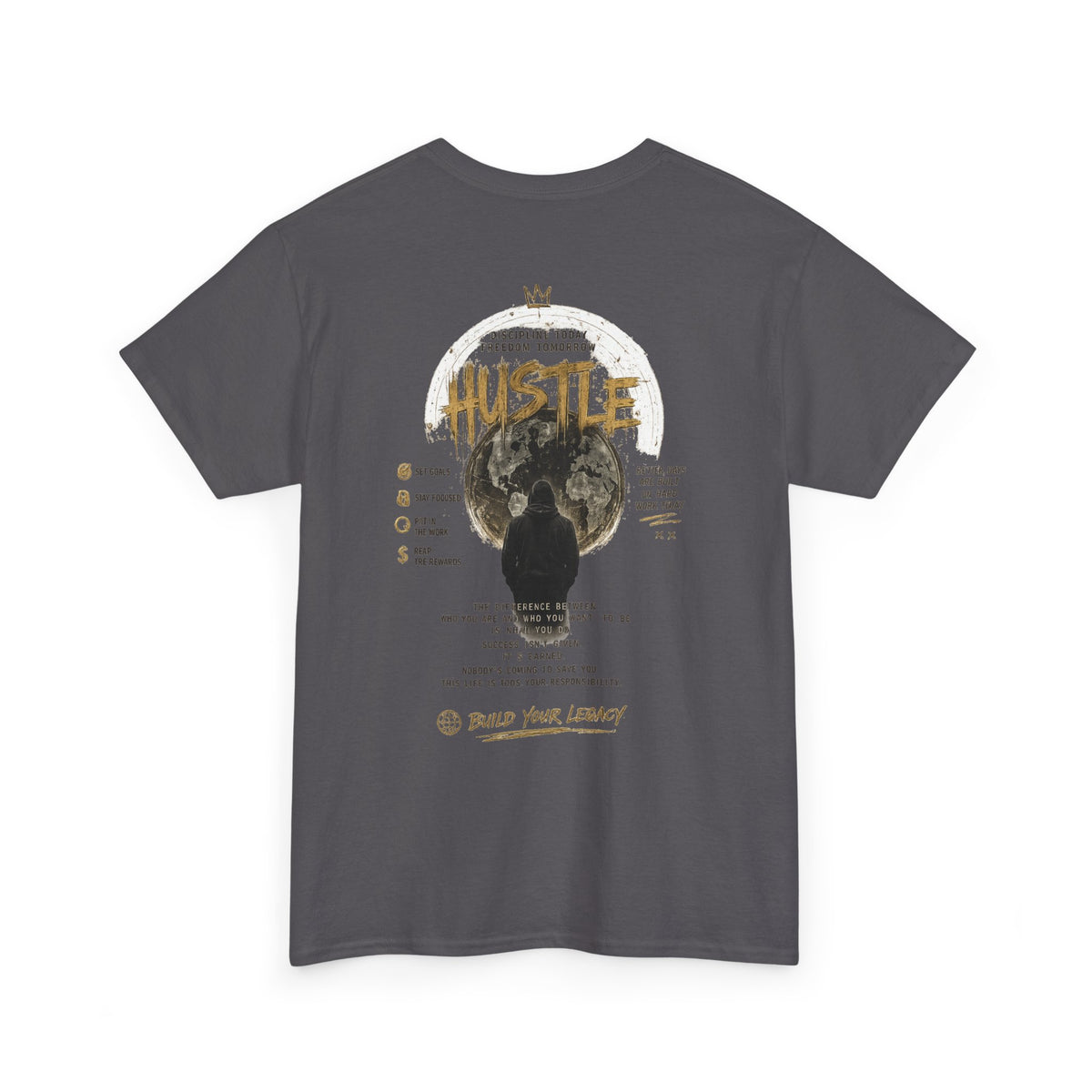Think Like a Millionaire Hustle Mindset Tee