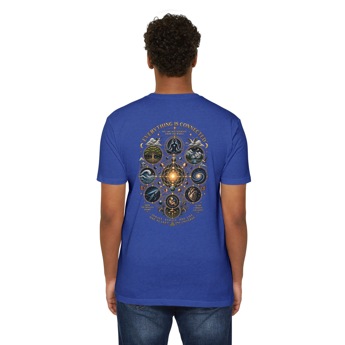 Everything Is Connected Cosmic Nature T-Shirt