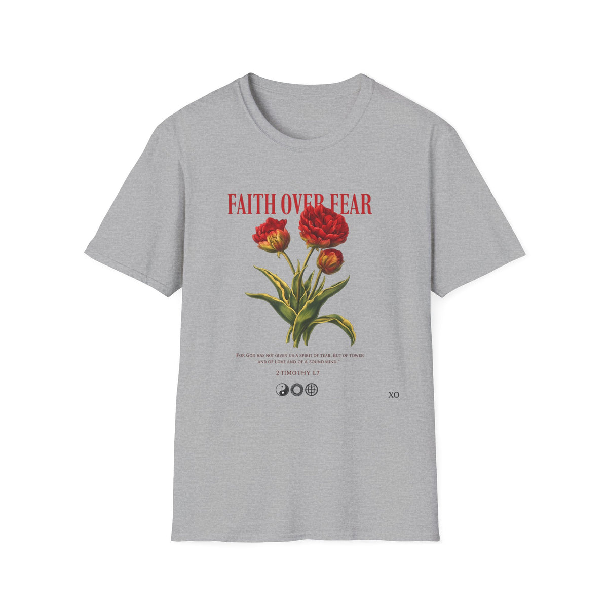 Floral Faith Over Fear T-Shirt