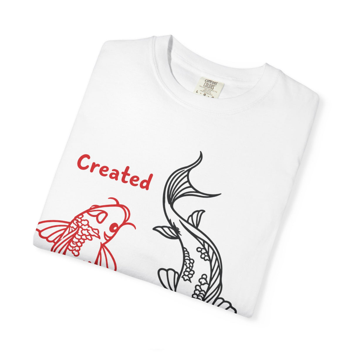 Created 2 Create Koi Fish Zen T-Shirt