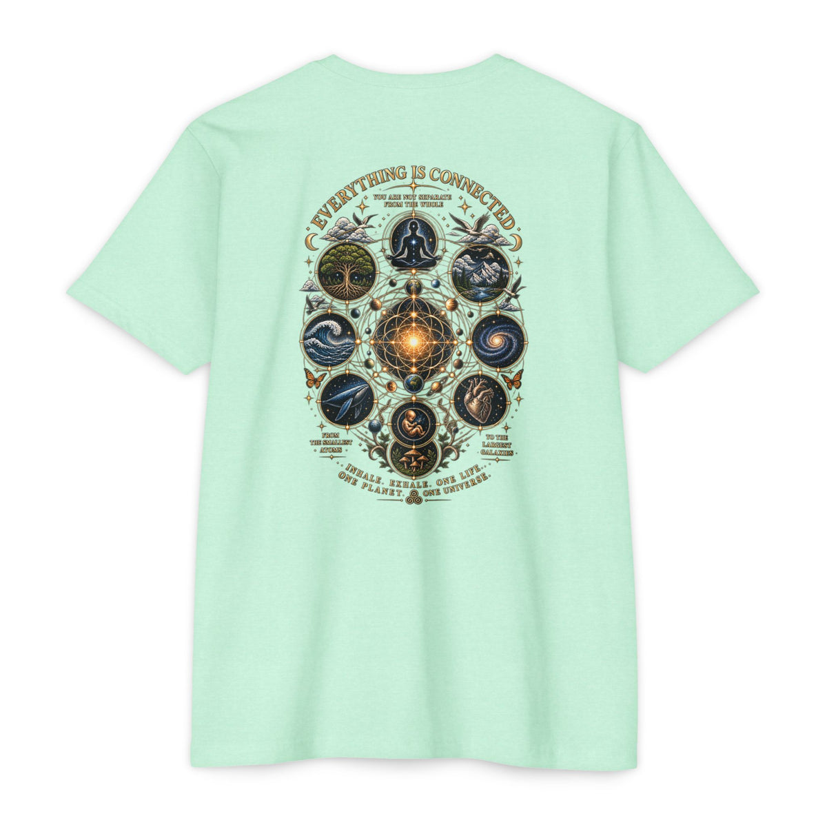 Everything Is Connected Cosmic Nature T-Shirt