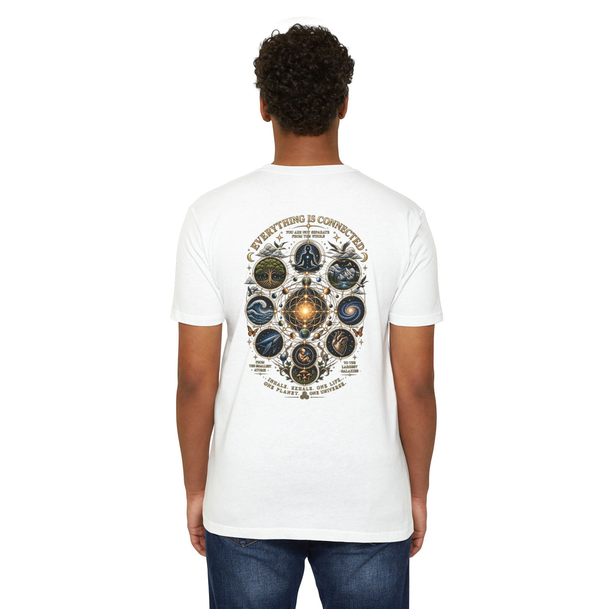 Everything Is Connected Cosmic Nature T-Shirt