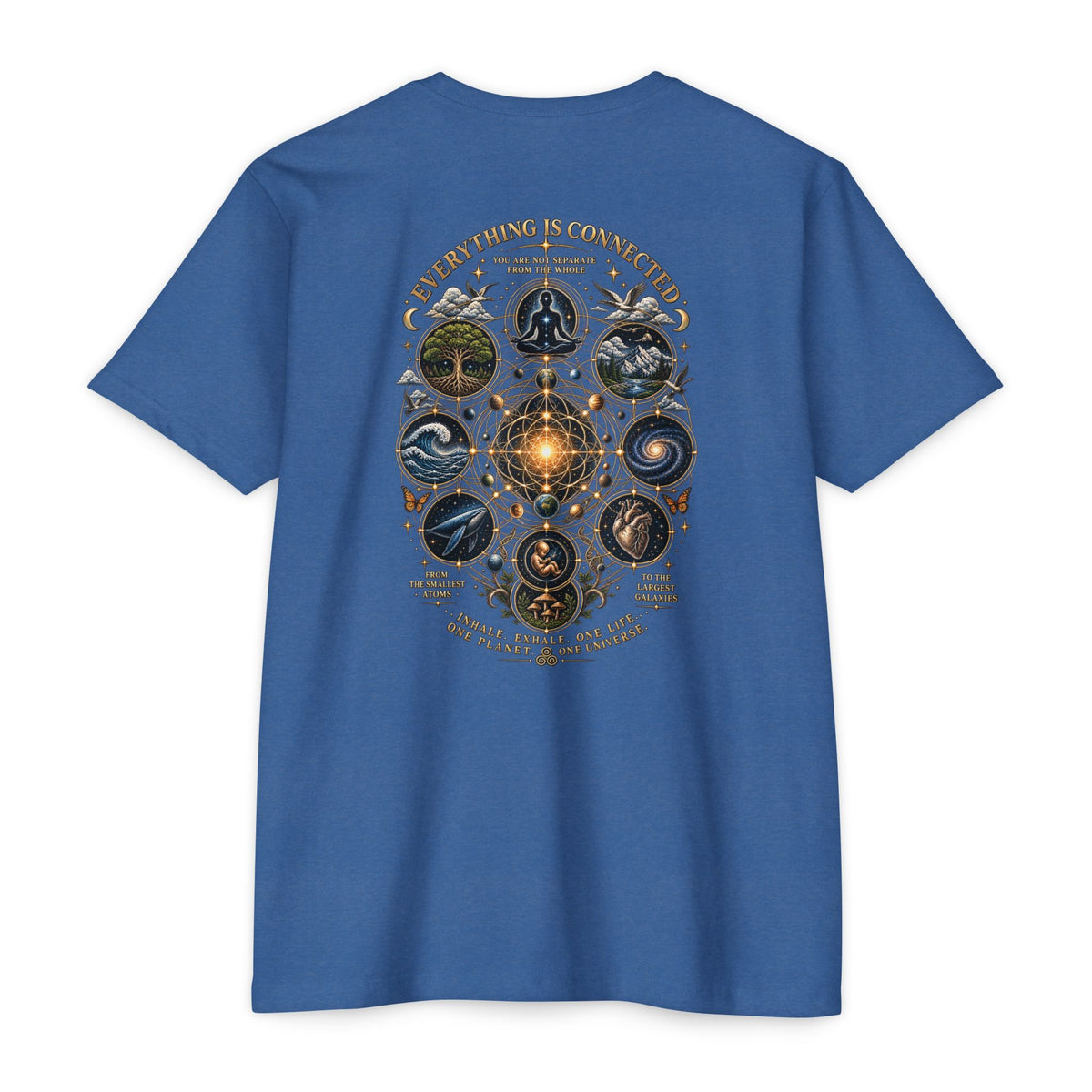 Everything Is Connected Cosmic Nature T-Shirt