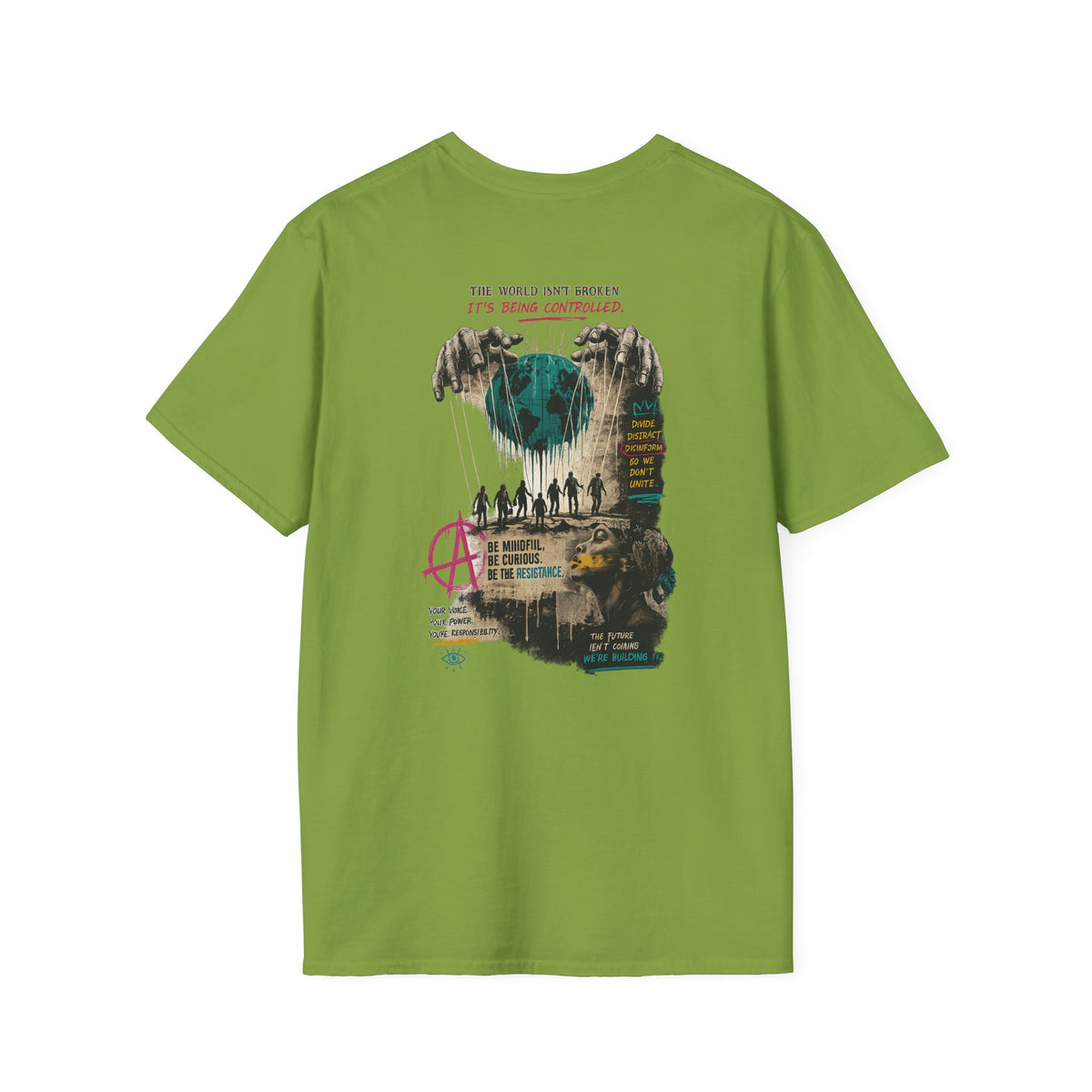 Stay Aware Activist Graphic T-Shirt