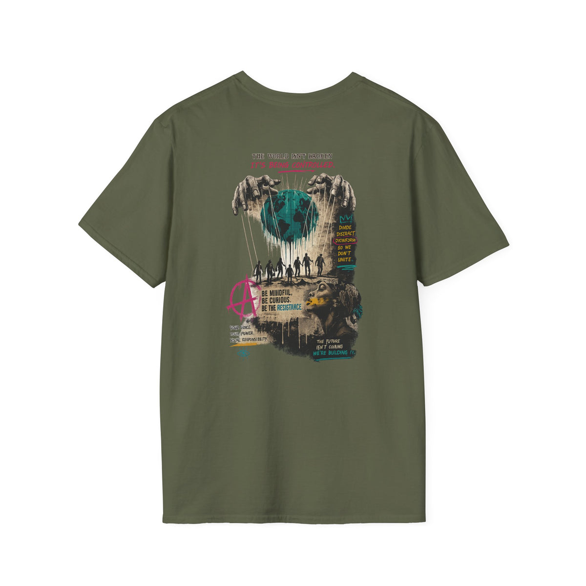 Stay Aware Activist Graphic T-Shirt