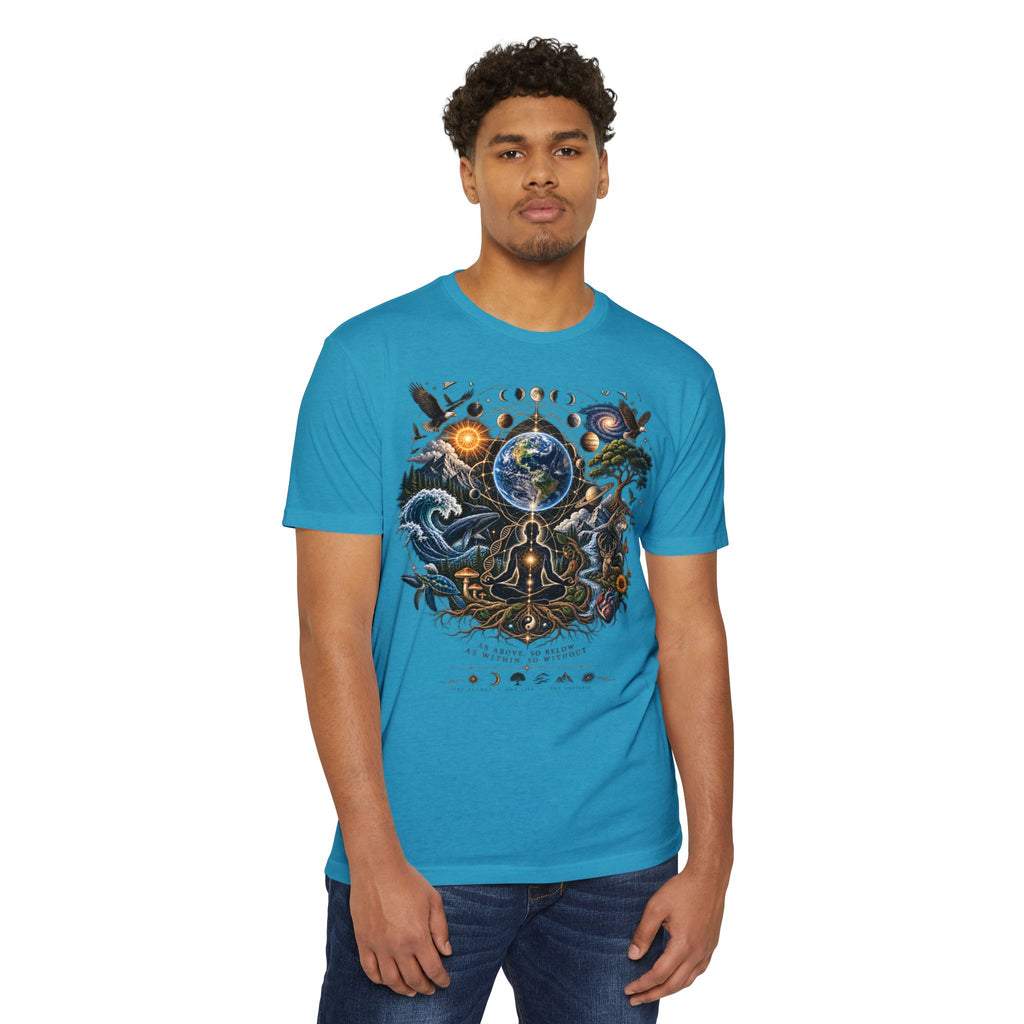 Everything Is Connected Cosmic Nature T-Shirt