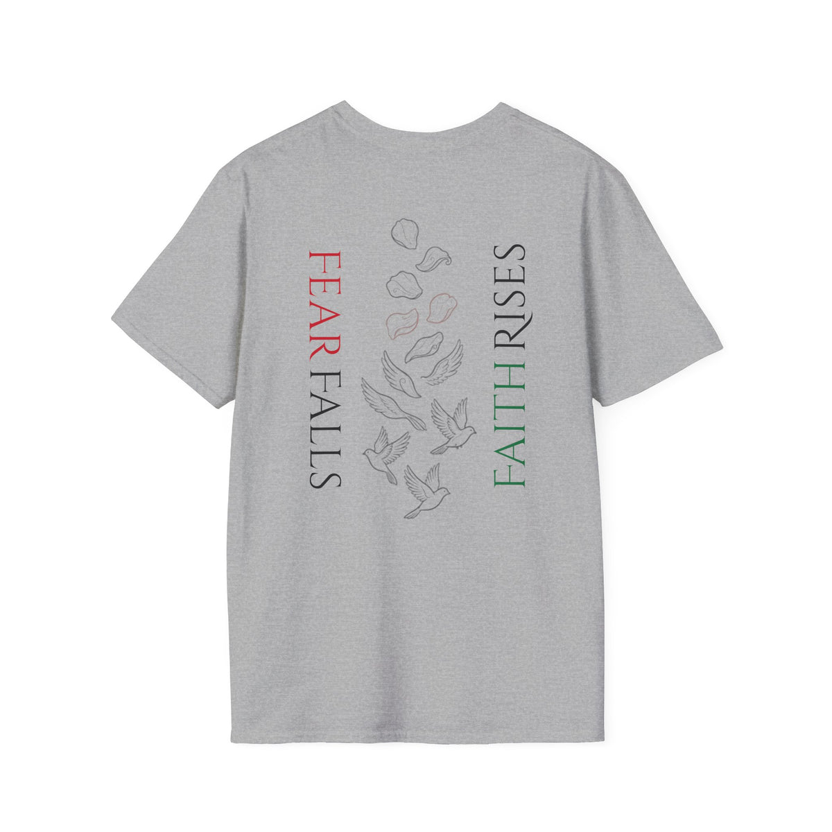 Floral Faith Over Fear T-Shirt