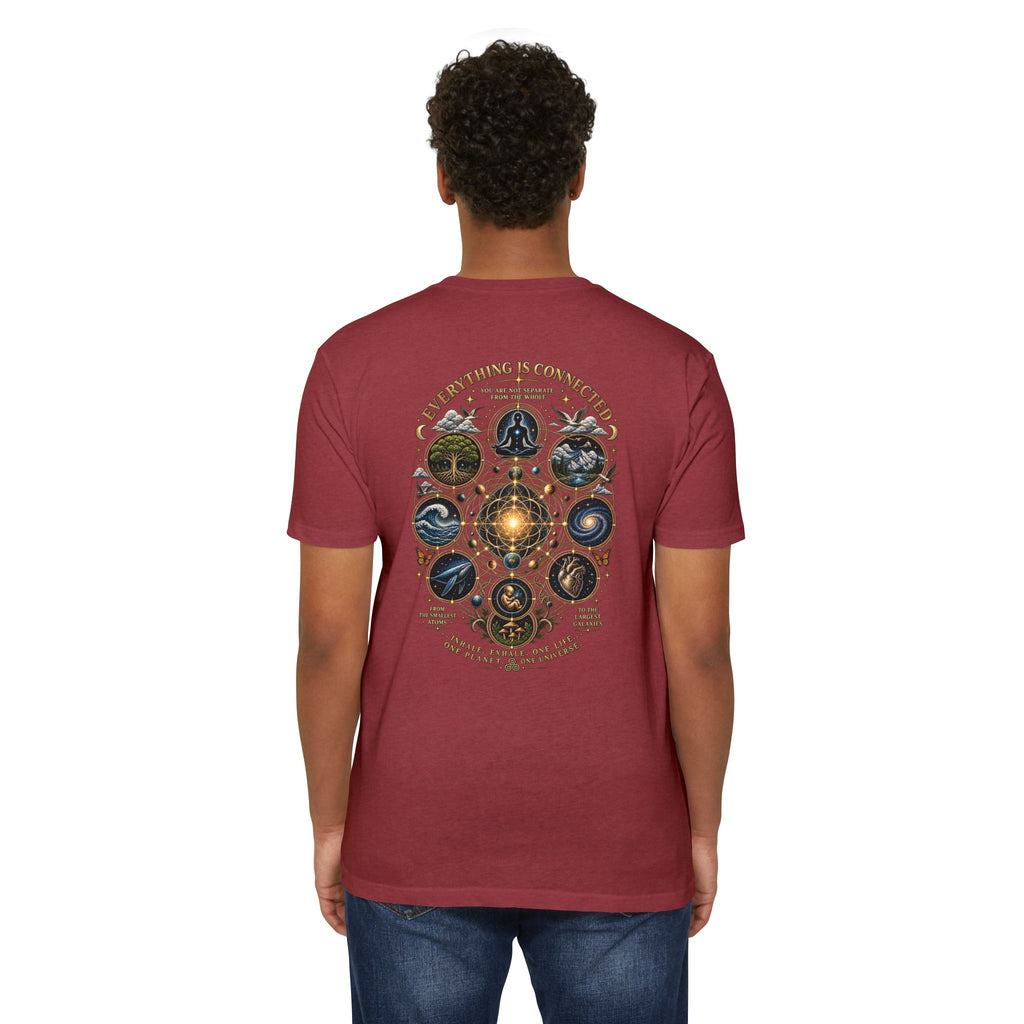 Everything Is Connected Cosmic Nature T-Shirt