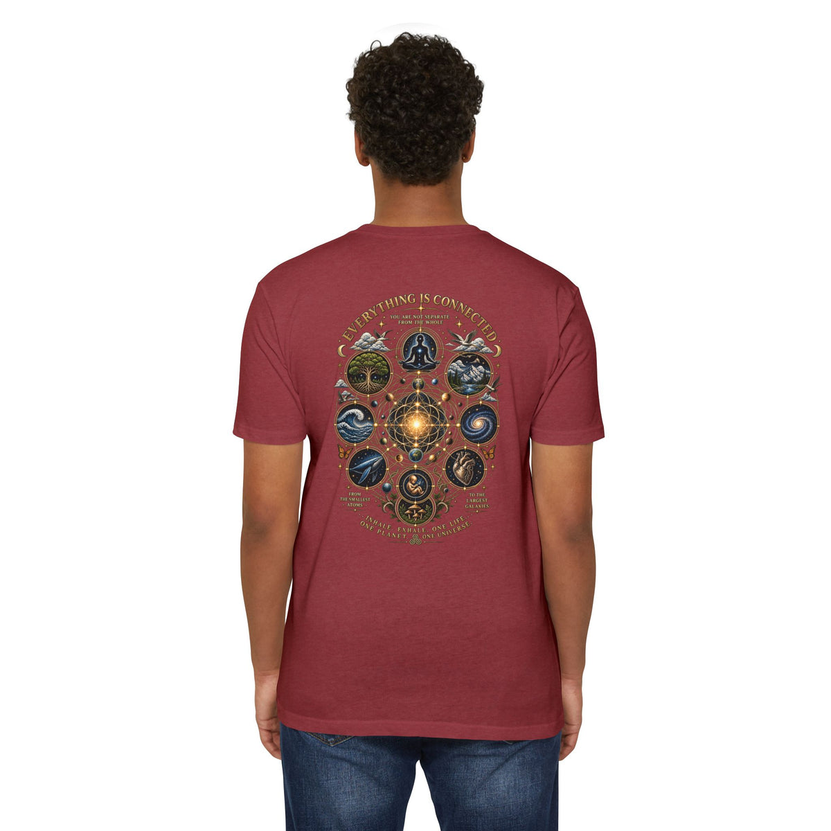 Everything Is Connected Cosmic Nature T-Shirt