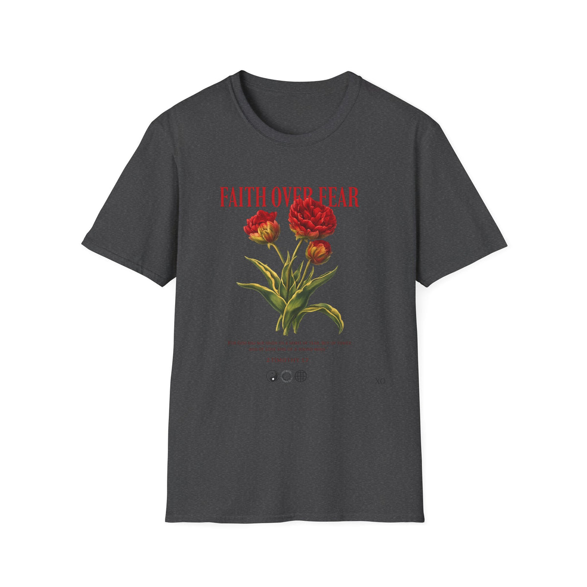 Floral Faith Over Fear T-Shirt