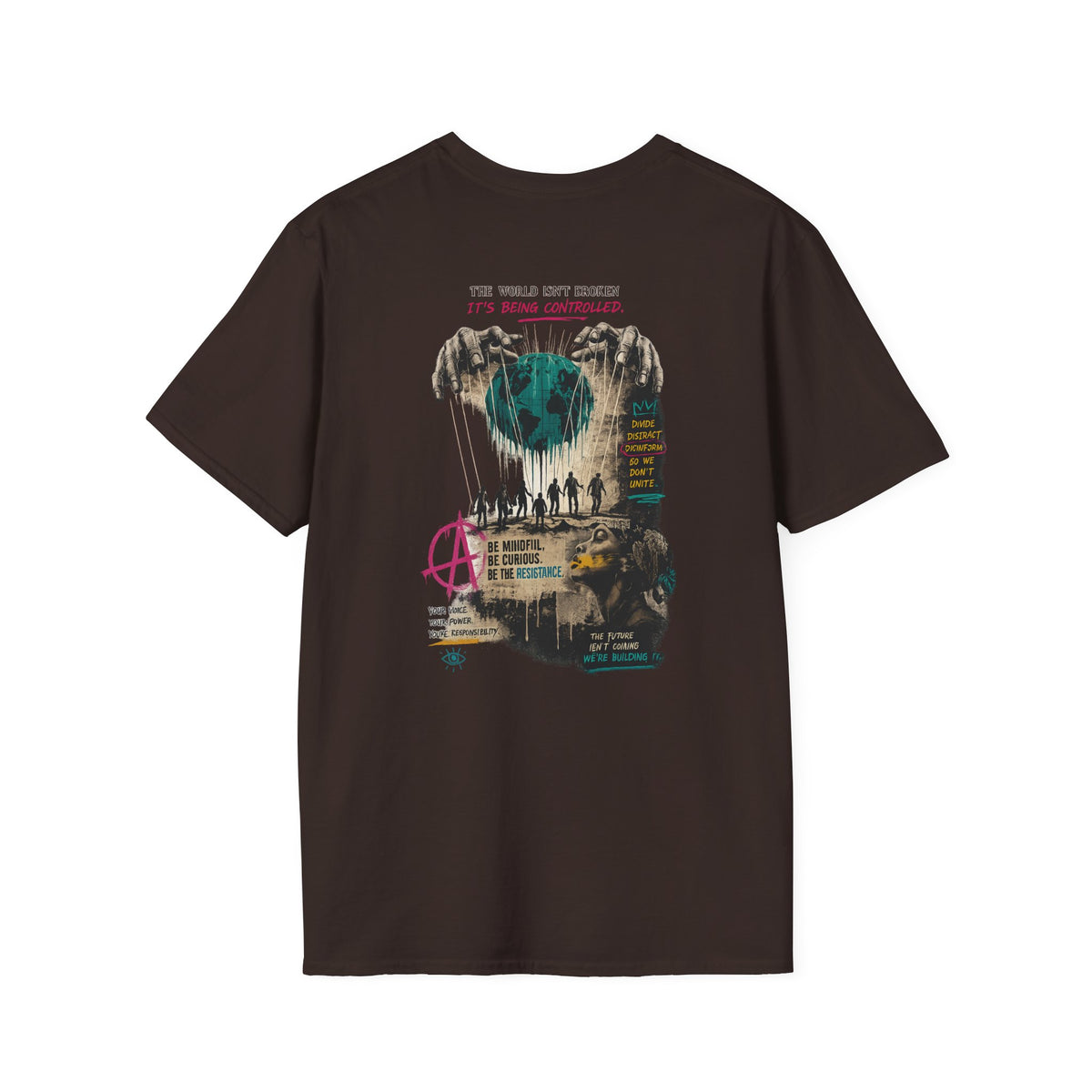 Stay Aware Activist Graphic T-Shirt