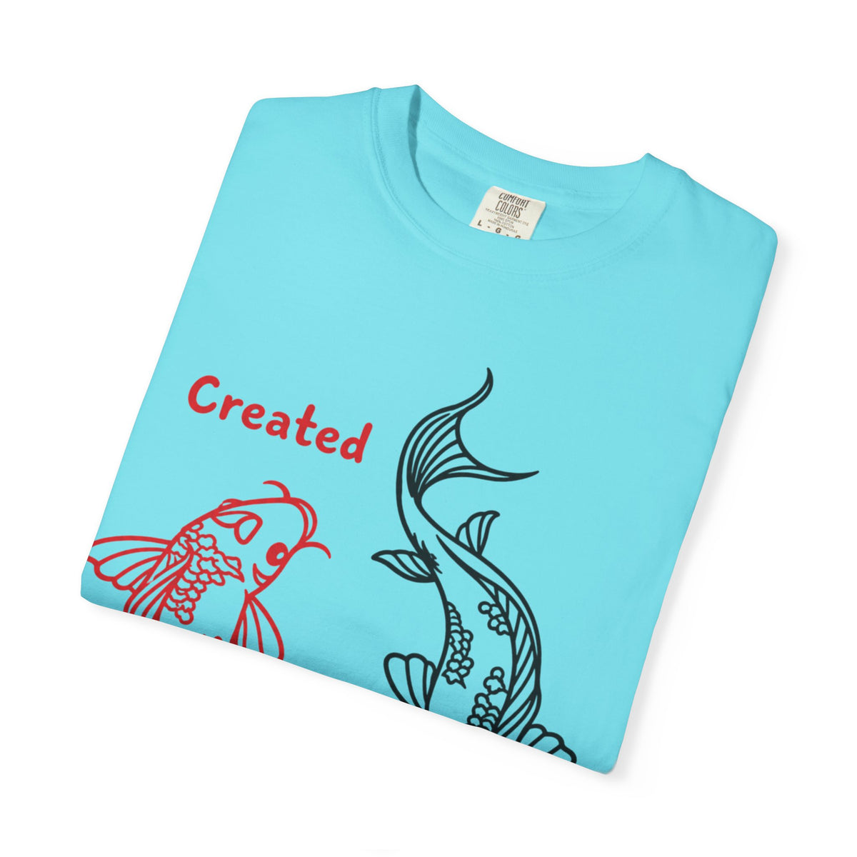 Created 2 Create Koi Fish Zen T-Shirt