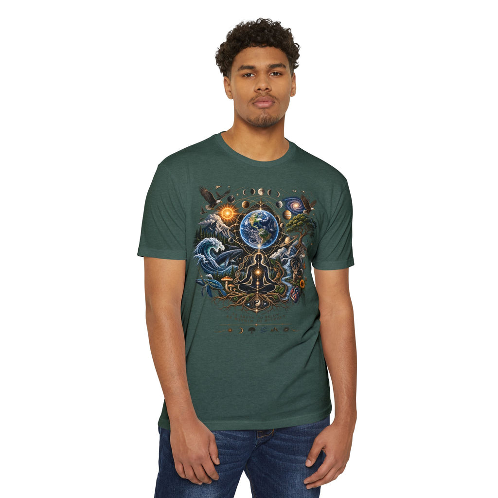 Everything Is Connected Cosmic Nature T-Shirt