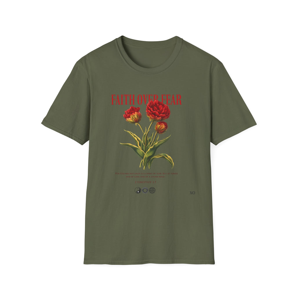 Floral Faith Over Fear T-Shirt