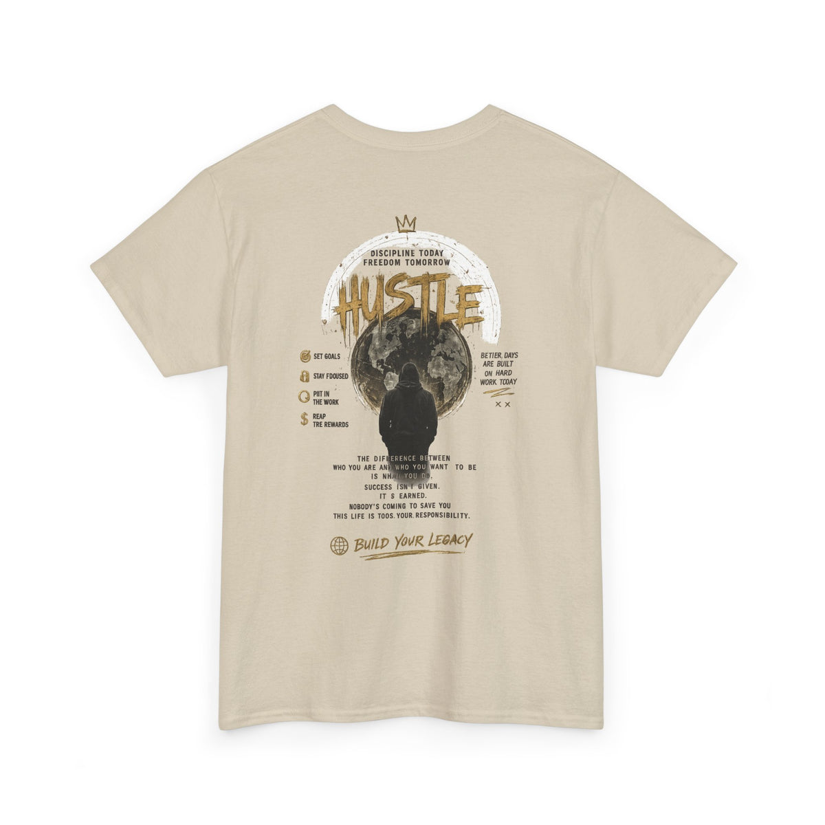Think Like a Millionaire Hustle Mindset Tee