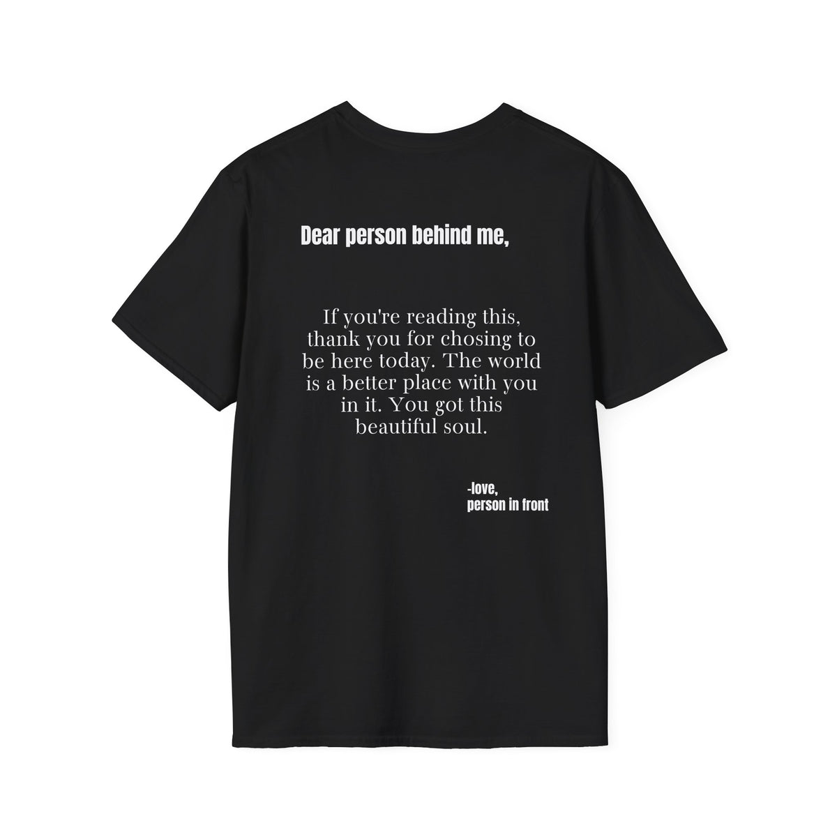 You Are Enough Inspirational Message T-Shirt