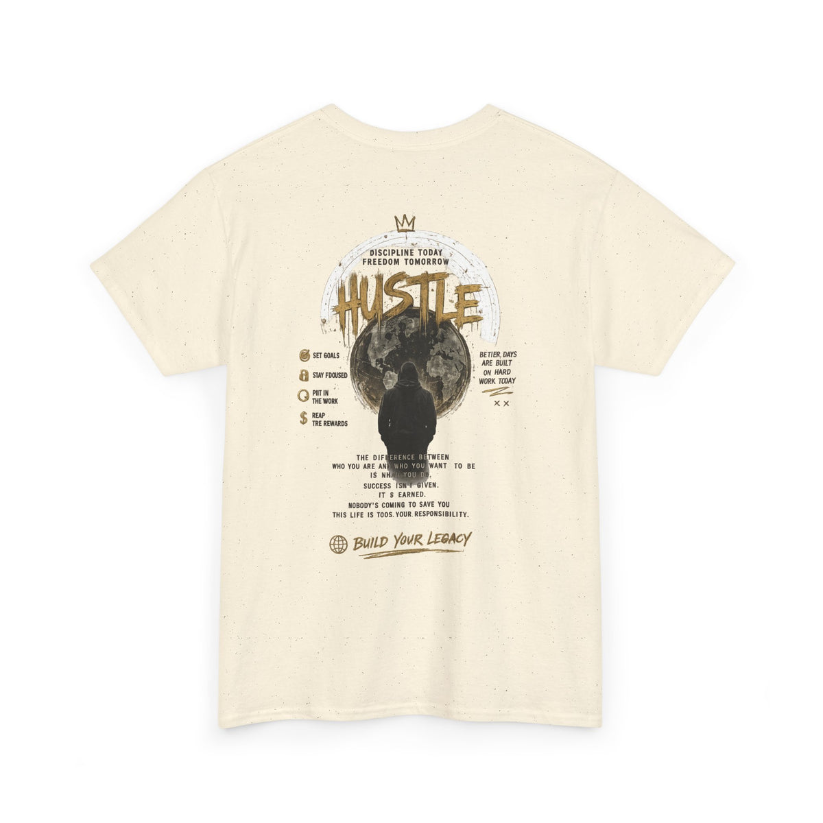 Think Like a Millionaire Hustle Mindset Tee